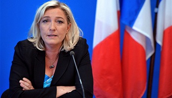 Soutien a Marine Le Pen contre les prières de rue