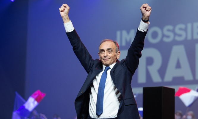 Soutenir Eric Zemmour pour qu'il obtienne les 500 parrainages à l'élection présidentielle