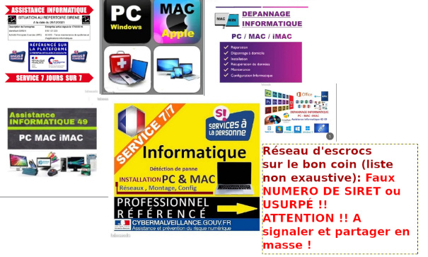 Il faut mettre fin au réseau d'escrocs dangereux sur le bon coin