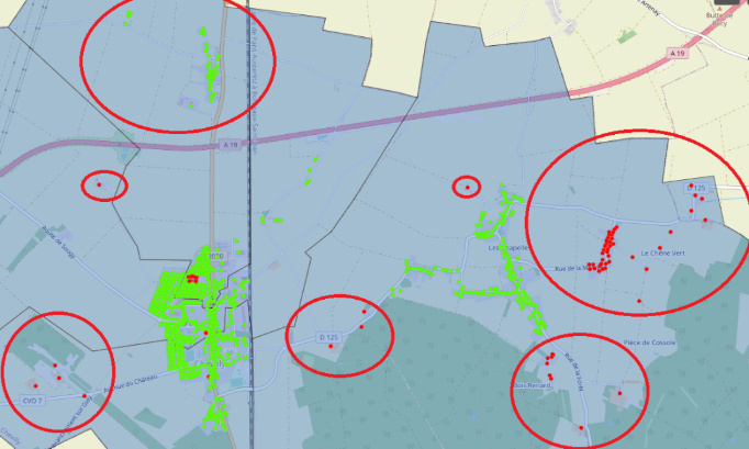Pour le raccordement Fibre Optique à Chevilly