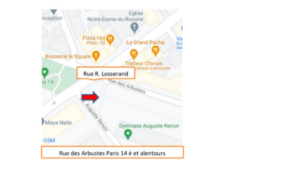 HALTE AUX TRAFICS RUE DES ARBUSTES ET ALENTOUR PARIS 14ème