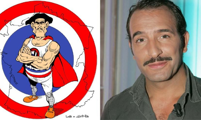 Pour la création d'un film Superdupont avec Jean Dujardin pour concurrencer Marvel