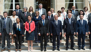 La démission du gouvernement Hollande