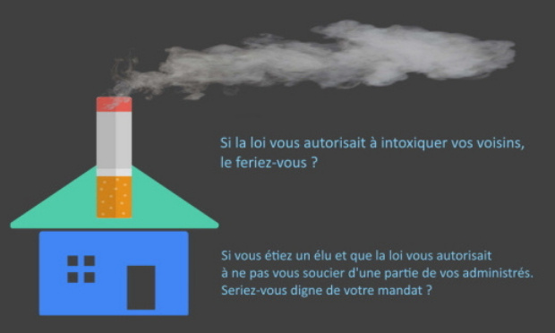 STOP au chauffage au bois polluant !