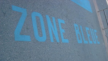 La verbalisation de la zone bleue !
