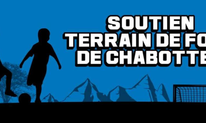 Pour le maintien du terrain de foot de Chabottes