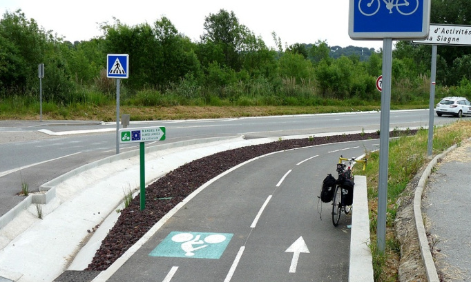 Pour des pistes cyclables dans la communauté de communes sud sainte baume