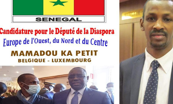 Ma candidature au poste de Député de la diaspora de la Belgique et Luxembourg