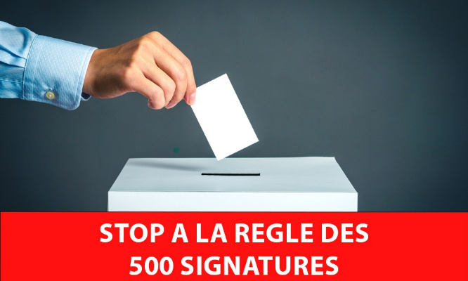 Présidentielle : révisons la règle des 500 signatures