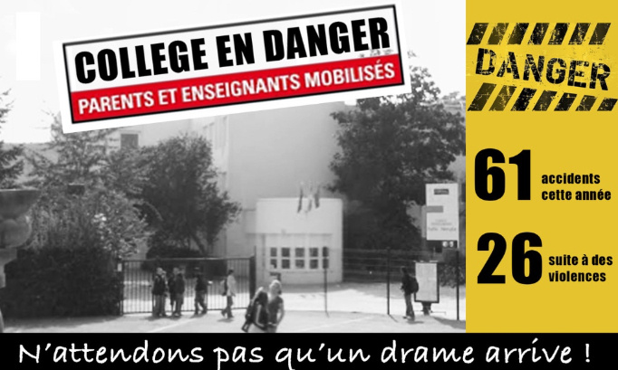STOP A LA DEGRADATION DU COLLEGE Pablo Neruda de Brétigny/Orge