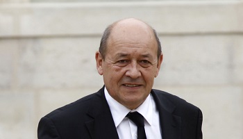Démission de Monsieur Le Drian de son poste de Ministre de la Défense