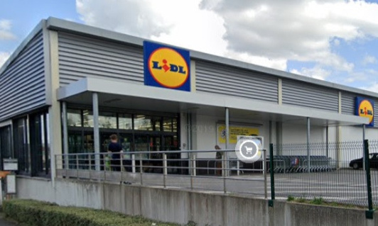 Pour la réouverture du LIDL de Sous le bois