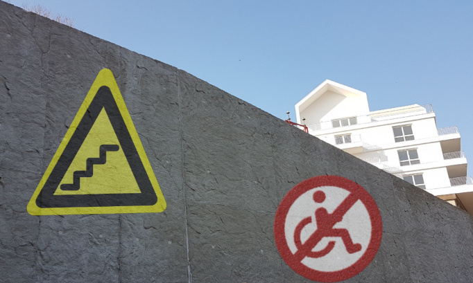 Un accès pour tous à la gare d'Avon-Fontainebleau : pas un escalier !