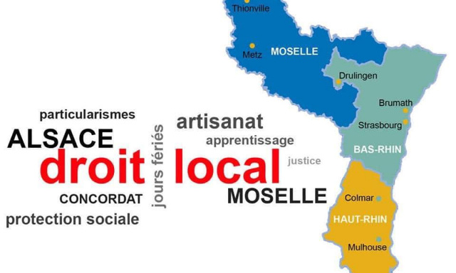 Pour la défense de notre droit local en Alsace-Moselle !