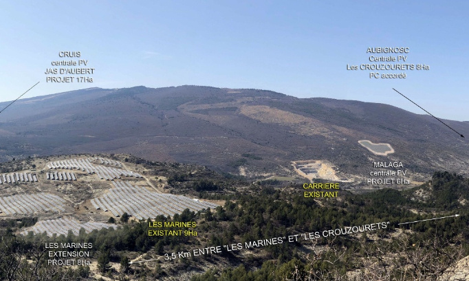 Pour le gel des projets EnR (énergie renouvelable) dans le 04 et le 84 !