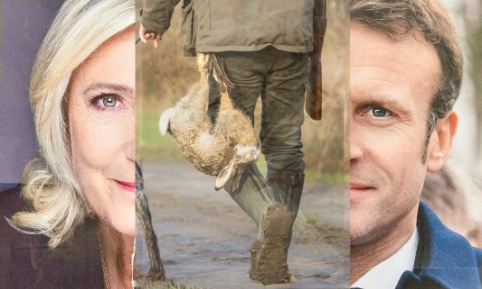 Pour que Marine Le Pen et Emmanuel Macron se prononcent sur la chasse lors du débat présidentiel