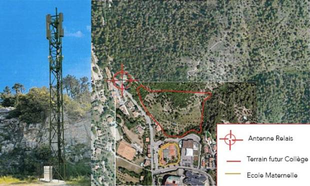 Non à l'installation d'une antenne-relais (4G/5G) au Rivet (Levens 06)