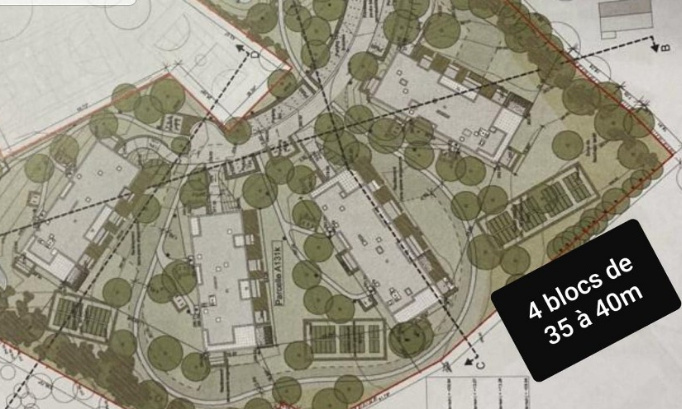 Non à la démesure et l'étalement urbanistique à Heusy.