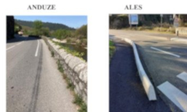 Pour la sécurité d'accès des pietons au centre d'Anduze