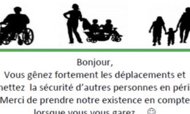 Pour une réorganisation du stationnement route nationale et dans la ville pour une bonne circulation de tous !