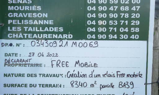 Non aux antennes relais !