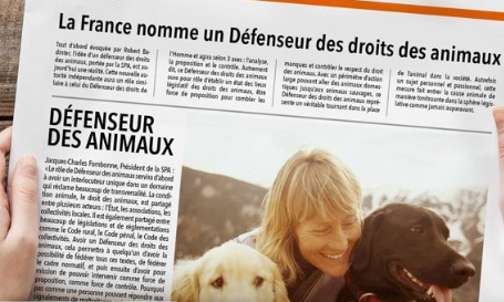 Non Monsieur Fombonne, la SPA n’est pas la pour financer votre carrière de futur « défenseur des droits des Animaux » !