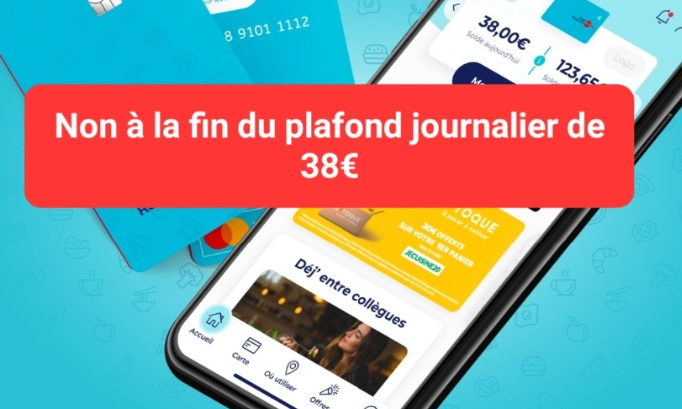 Stop au plafond journalier des tickets restaurant !