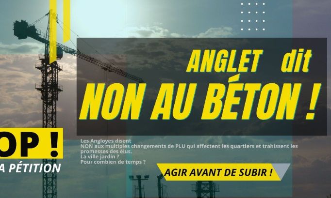 Anglet dit stop au béton dans sa ville !