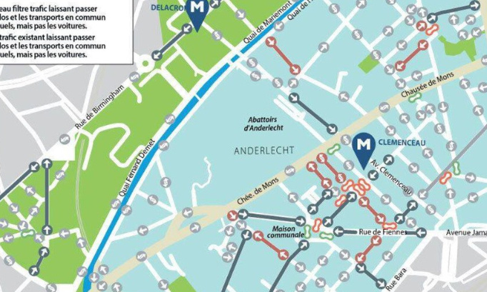 Rendez-nous notre quartier de Cureghem ! Non au plan apaisé !