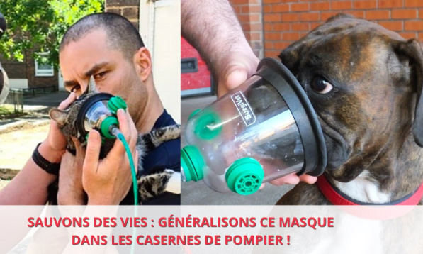 Sauvons des vies : généralisons ce masque dans les casernes de pompier !