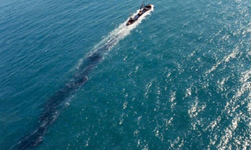 Le retrait de brevet d'un capitaine pris sur en flagrant délie de dégazage en mer