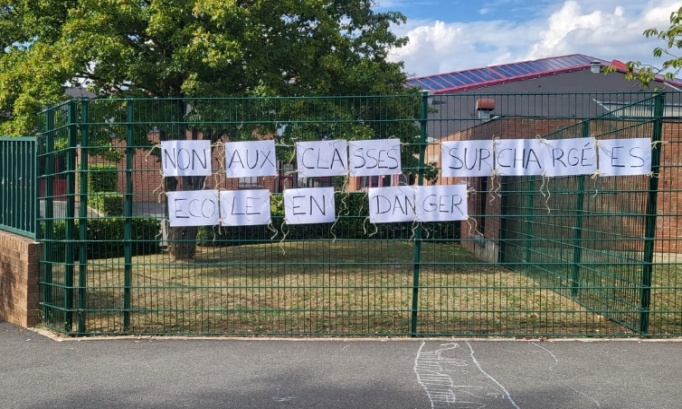 Non à la fermeture de classe !