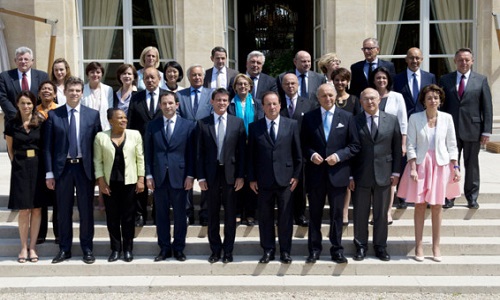 La démission du gouvernement