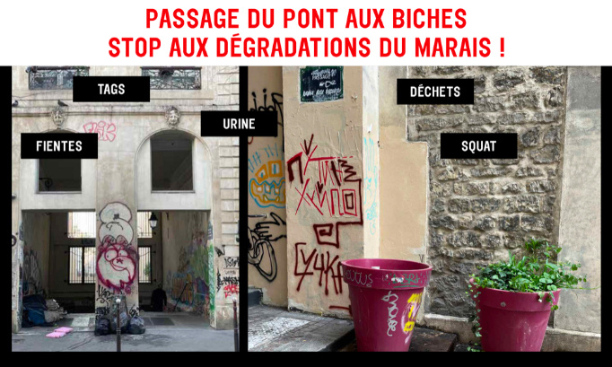 Pour l'entretien du passage du Pont aux Biches à Paris