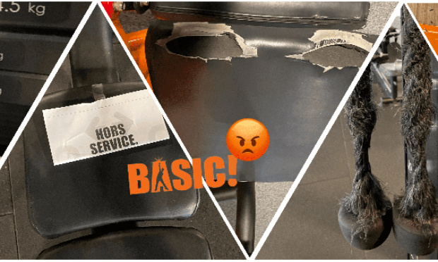 NOUS MÉRITONS UNE SALLE DE SPORT DÉCENTE !