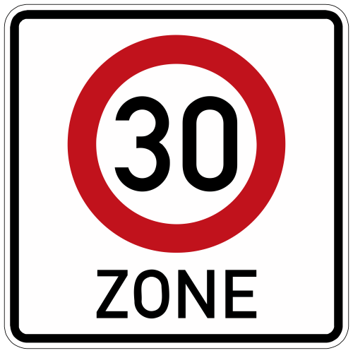 Oui à une zone à 30Km/h dans mon lotissement