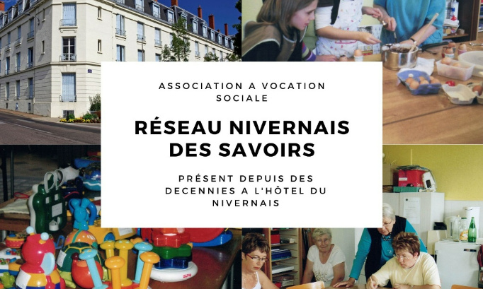 Pour le maintien de l'association Réseau Nivernais des Savoirs à l'Hôtel du Nivernais !