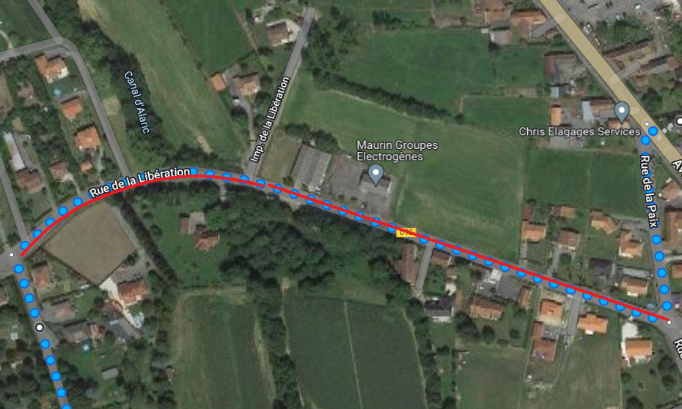 Sécurité routière : Pour un aménagement piéton rue de la Libération à Barbazan-Debat