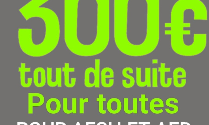 AESH et AED précaires :  800 € c'est non, une augmentation, c'est oui !