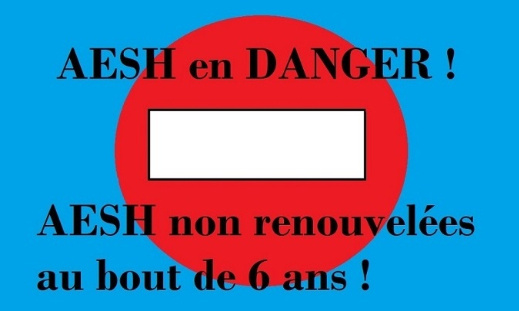 Pénurie d'AESH : réintégrez le personnel licencié après 6 ans de bons et loyaux services !