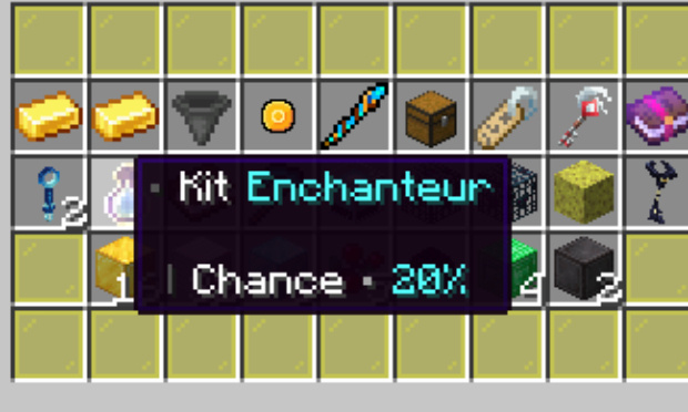 Retirer le kit anchanteur sur le serveur Hidden sea