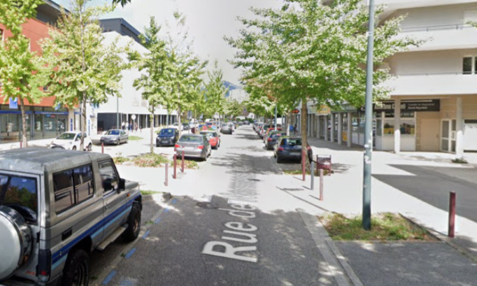 Pour l'installation de deux dos d'âne dans le centre-ville de la commune d'Échirolles !