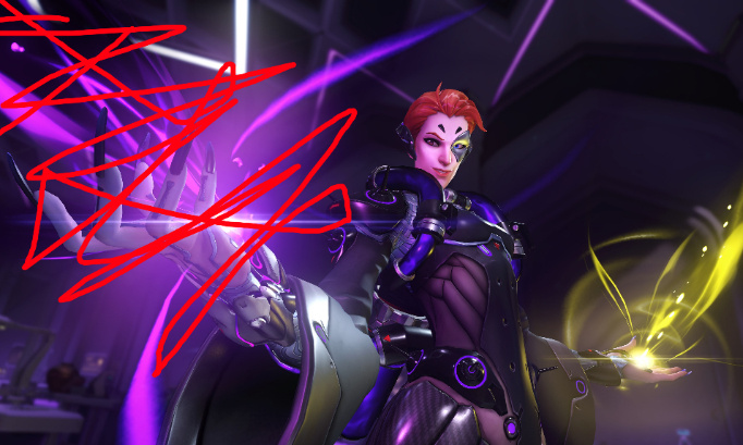 Nerf de Moira sur Overwatch