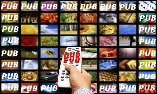 Contre l'abus de publicité sur les chaînes de télévision!