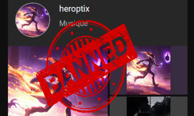 Supprimer toutes les musiques d'heroptix sur la platerforme Spotify et Youtube et SoundClo