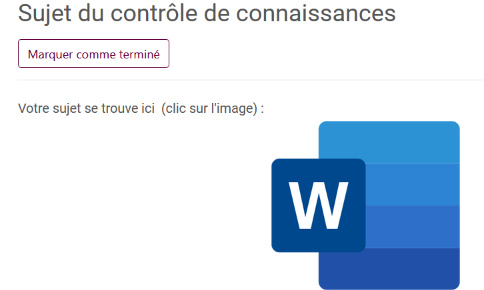 Nous donner la possibilité de réussir le CC2 d'Informatique