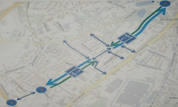 Une libre circulation pour tous dans la Rue Des Joncs, 86000 Poitiers