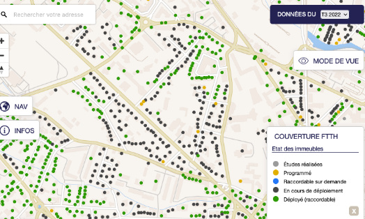 Exigeons que la fibre soit (enfin) déployée dans notre quartier. Montpellier - Avenue d'Assas