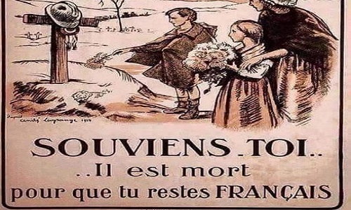 Refus de pavoiser nos onze commémorations nationales par le drapeau européen !