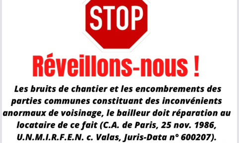 Stop aux souffrances des locataires du bailleur SACOGIVA